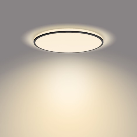 Philips - LED loftlampe dæmpbar SCENE SWITCH LED/22W/230V diameter 40 cm 2700K sort