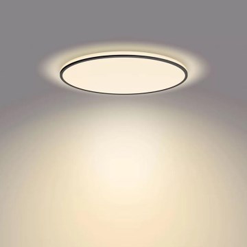 Philips - LED loftlampe dæmpbar SCENE SWITCH LED/36W/230V diameter 50 cm 2700K sort