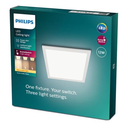 Philips - LED loftlampe dæmpbar SCENE SWITCH LED/12W/230V 2700K