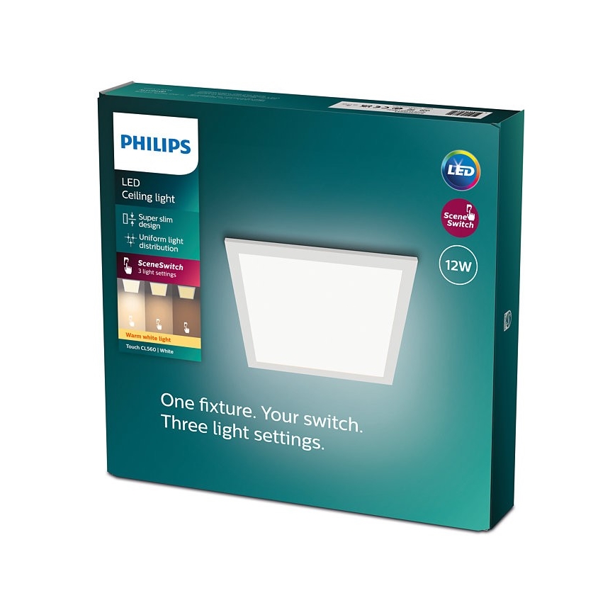 Philips - LED loftlampe dæmpbar SCENE SWITCH LED/12W/230V 2700K