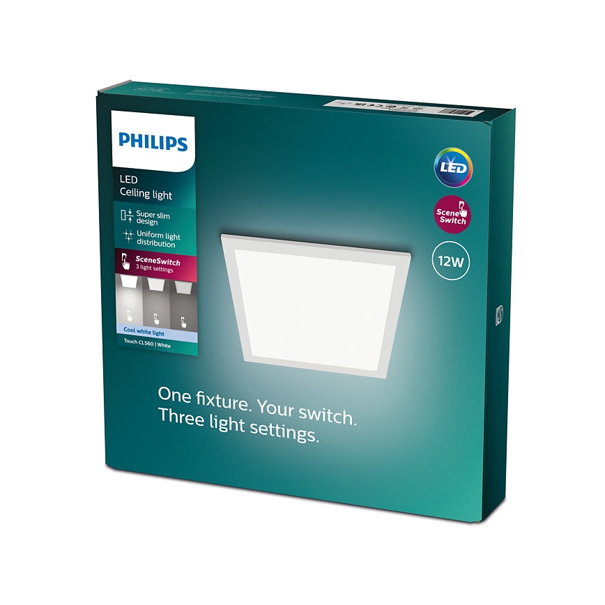 Philips - LED loftlampe dæmpbar SCENE SWITCH LED/12W/230V 4000K
