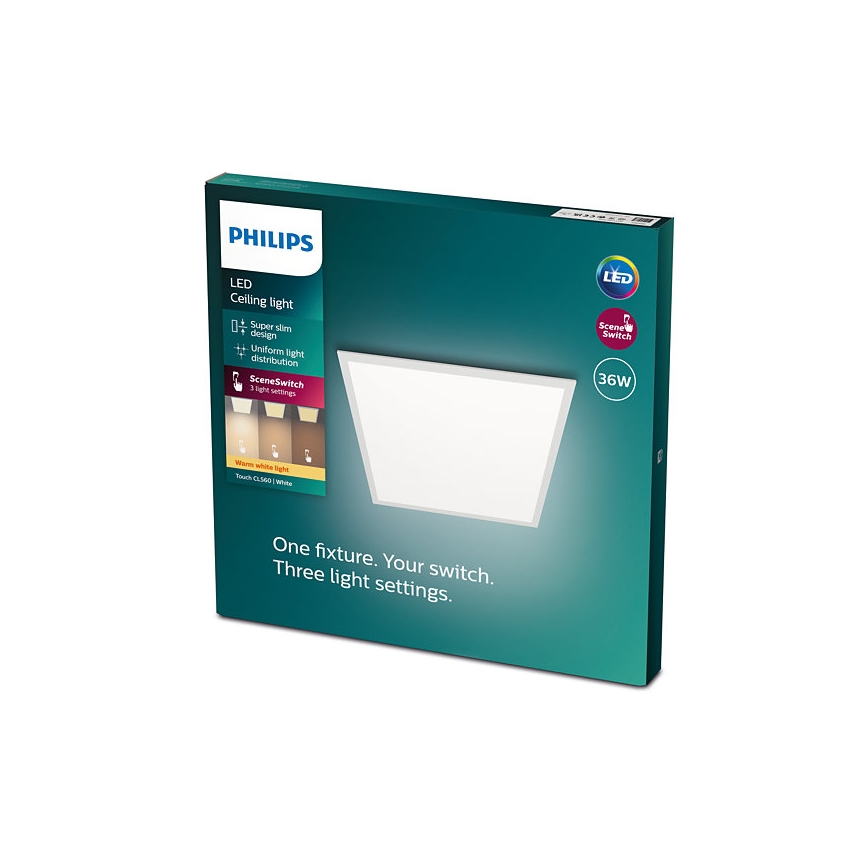 Philips - LED loftlampe dæmpbar SCENE SWITCH LED/36W/230V 2700K