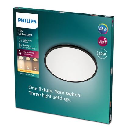 Philips - LED loftlampe dæmpbar SCENE SWITCH LED/22W/230V