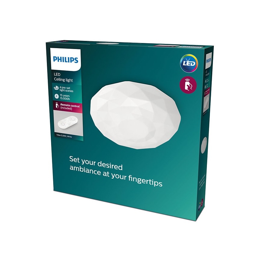Philips - LED loftlampe dæmpbar LED/23W/230V 2700-6500K + fjernbetjening