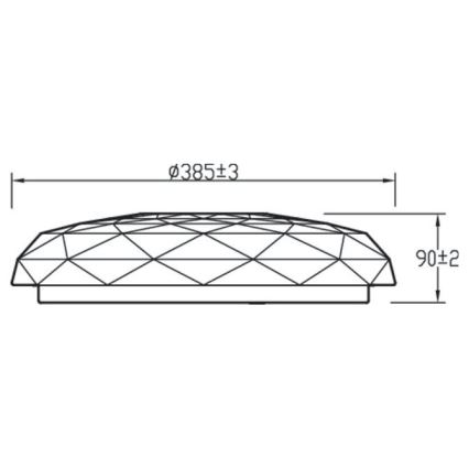 Philips - LED loftlampe dæmpbar LED/23W/230V 2700-6500K + fjernbetjening