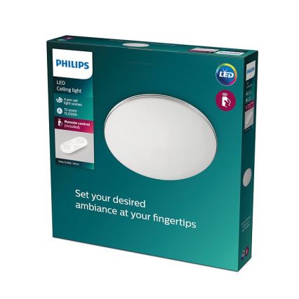 Philips - LED loftlampe dæmpbar ED/23W/230V 2700-6500K + fjernbetjening