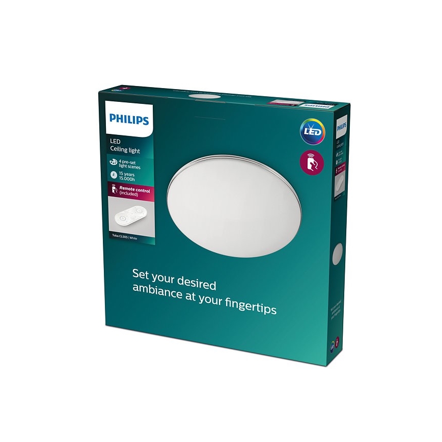 Philips - LED loftlampe dæmpbar ED/23W/230V 2700-6500K + fjernbetjening