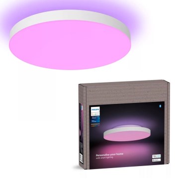 Philips - LED loftlampe m. RGBW-farver dæmpbar Hue DATURA LED/48W/230V 2000-6500K