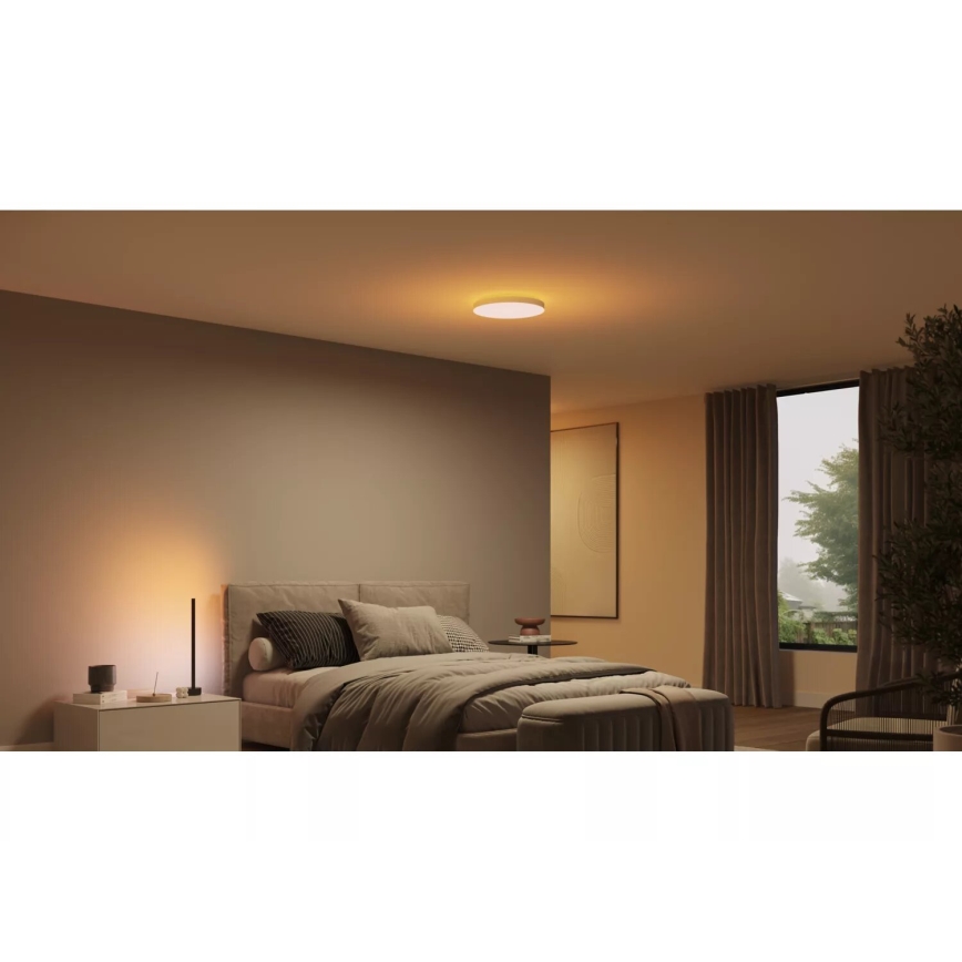 Philips - LED loftlampe m. RGBW-farver dæmpbar Hue DATURA LED/48W/230V 2000-6500K
