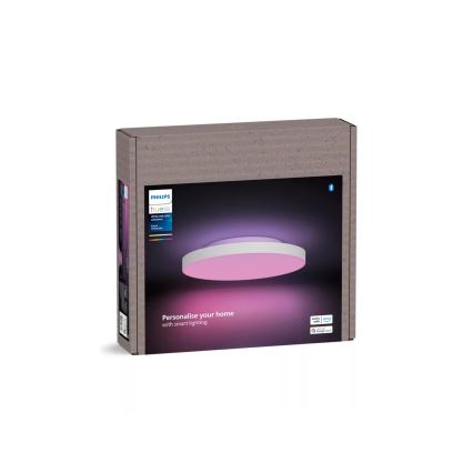 Philips - LED loftlampe m. RGBW-farver dæmpbar Hue DATURA LED/48W/230V 2000-6500K
