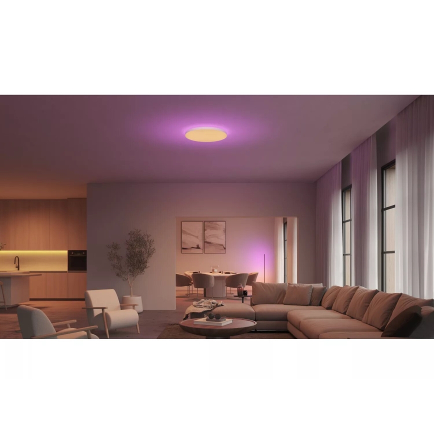 Philips - LED loftlampe m. RGBW-farver dæmpbar Hue DATURA LED/67W/230V 2000-6500K