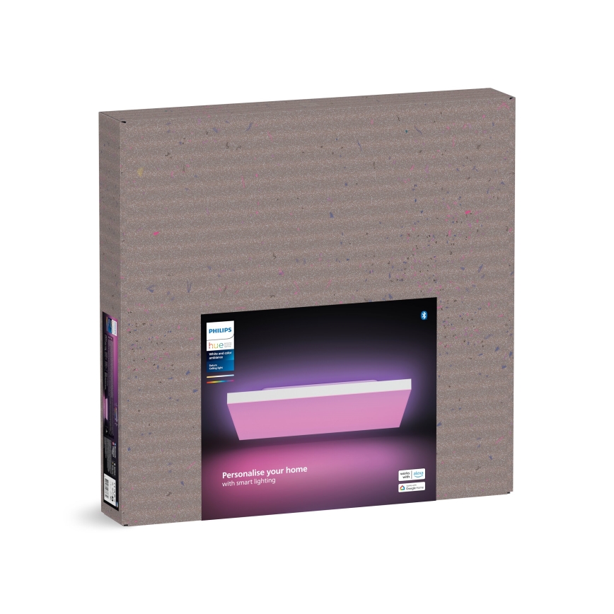 Philips - LED loftlampe m. RGBW-farver dæmpbar Hue DATURA LED/67W/230V 2000-6500K