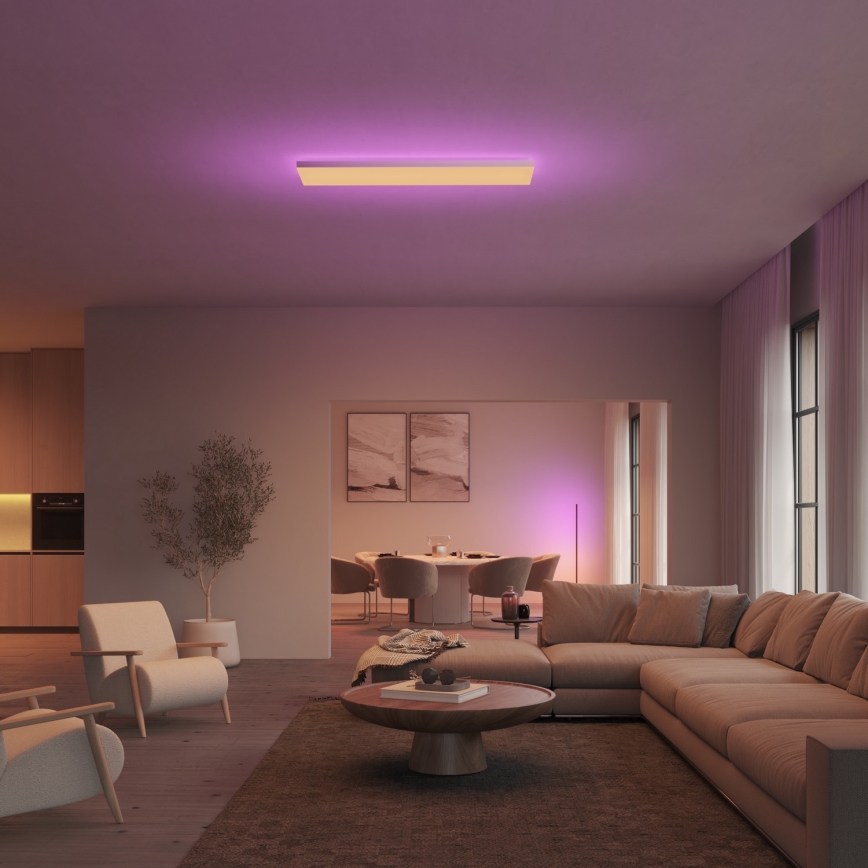 Philips - LED loftlampe m. RGBW-farver dæmpbar Hue DATURA LED/67W/230V 2000-6500K