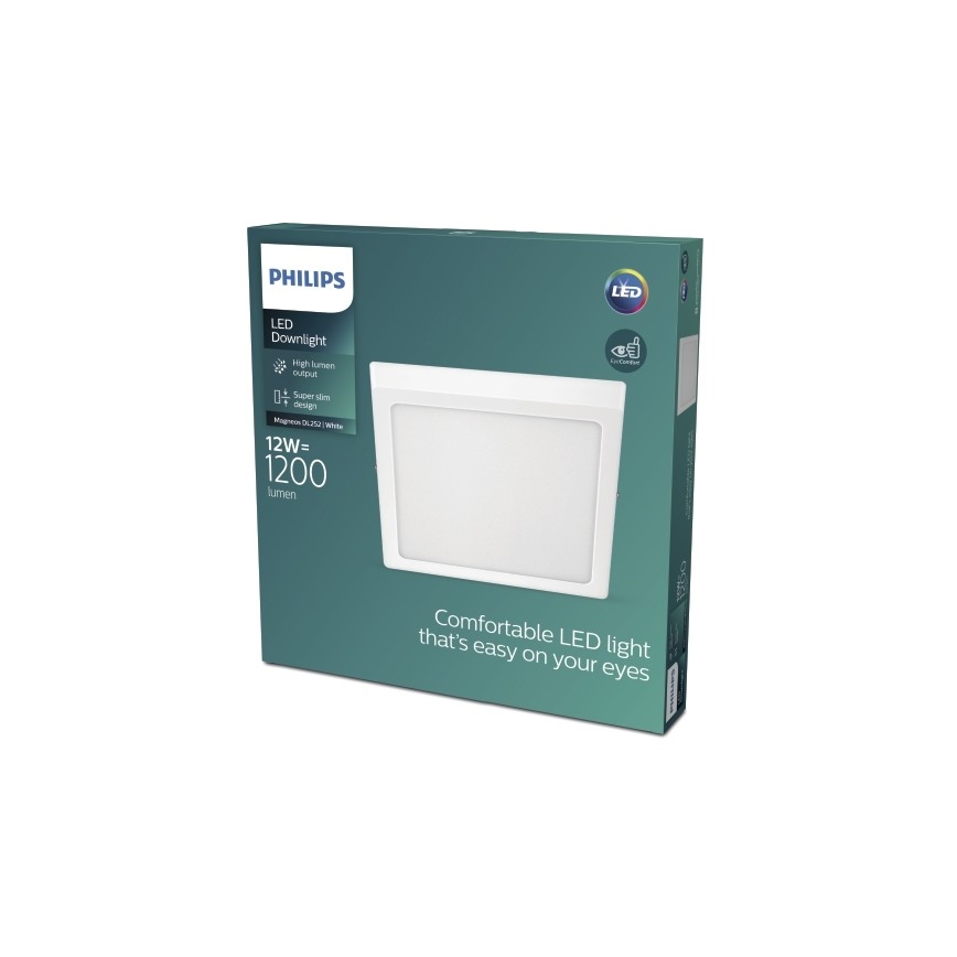 Philips - LED loftlampe LED/12W/230V 2700K hvid