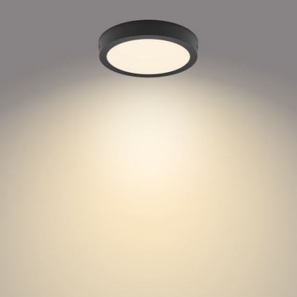 Philips - LED loftlampe LED/12W/230V 2700K sort