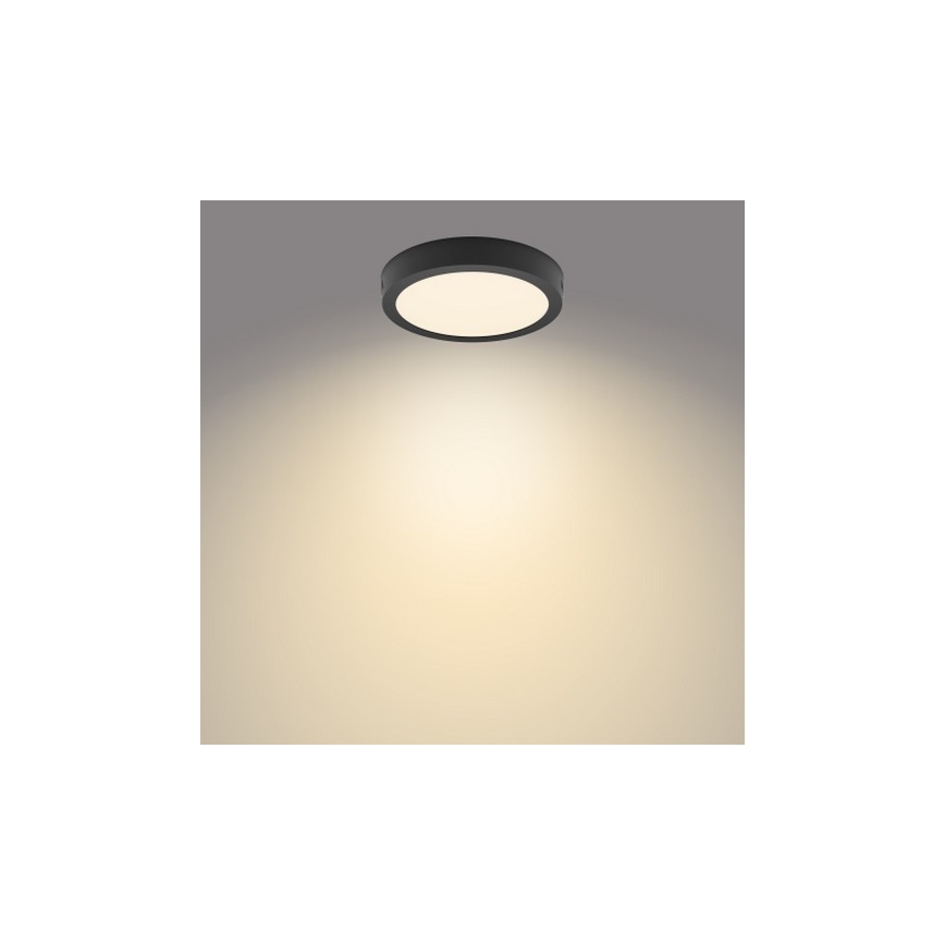 Philips - LED loftlampe LED/12W/230V 2700K sort