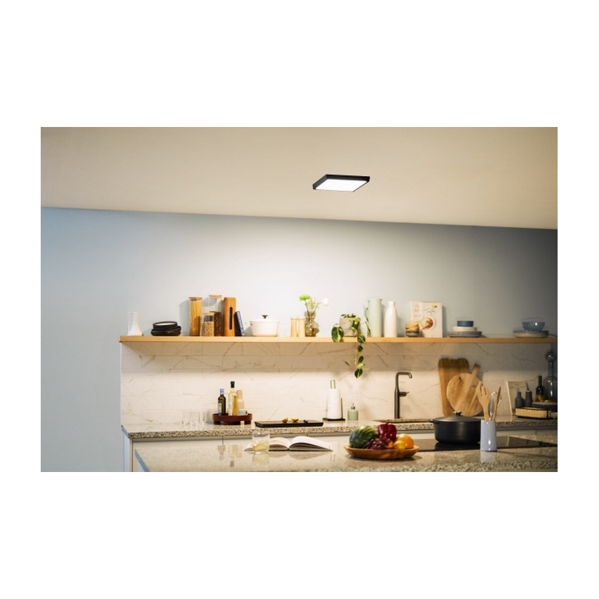 Philips - LED loftlampe LED/12W/230V 2700K sort