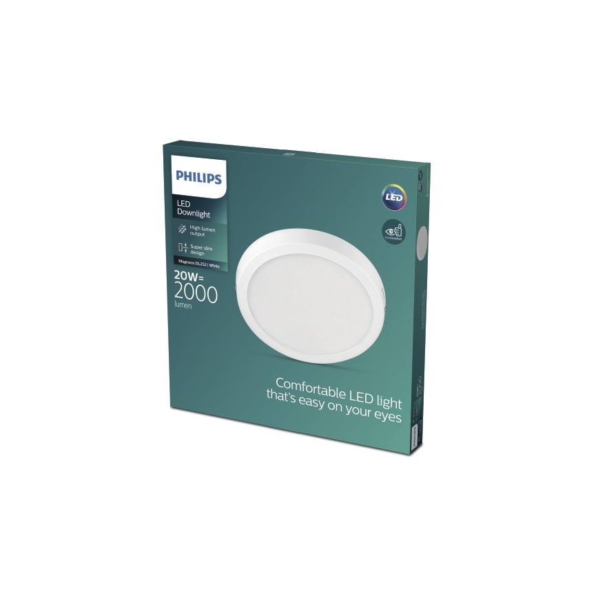 Philips - LED loftlampe LED/20W/230V 2700K hvid