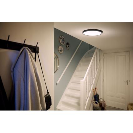 Philips - LED loftlampe LED/20W/230V 2700K sort