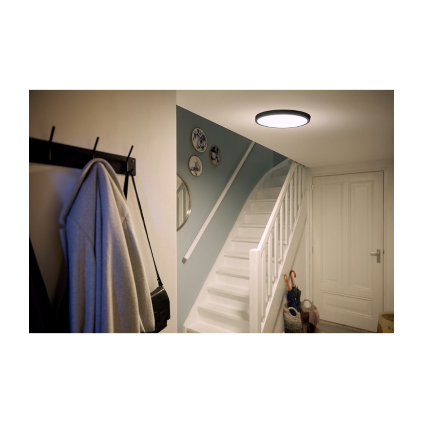Philips - LED loftlampe LED/20W/230V 2700K sort