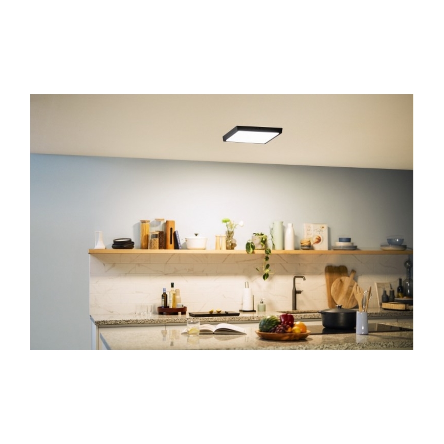 Philips - LED loftlampe LED/20W/230V 2700K sort