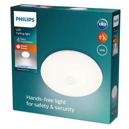 Philips - LED loftlampe med sensor LED/16W/230V 4000K