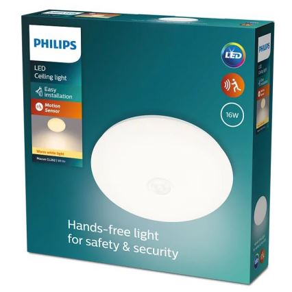 Philips - LED loftlampe med sensor LED/16W/230V 2700K