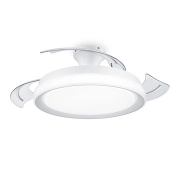 Philips - LED loftlampe med ventilator BLISS LED/35W/230V 5500/4000/2700K hvid + fjernbetjening