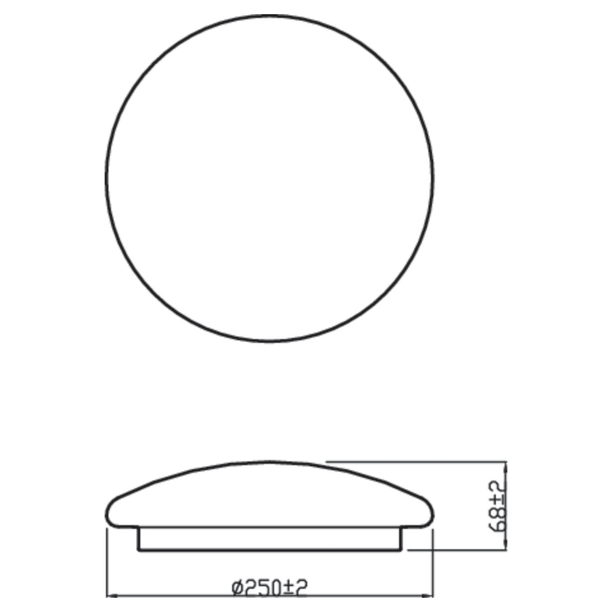 Philips - LED loftlampe MOIRE CL200 LED/10W/230V