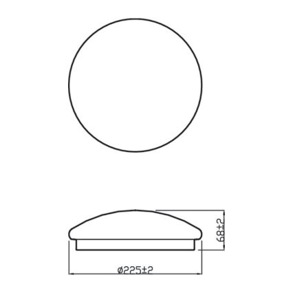 Philips - LED loftlampe MOIRE CL200 LED/6W/230V