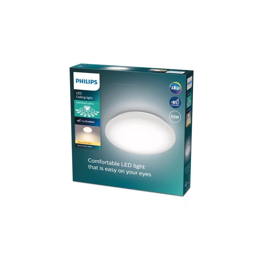 Philips - LED-loftlampe MOIRE LED/10W/230V 2700K Ø 24 cm