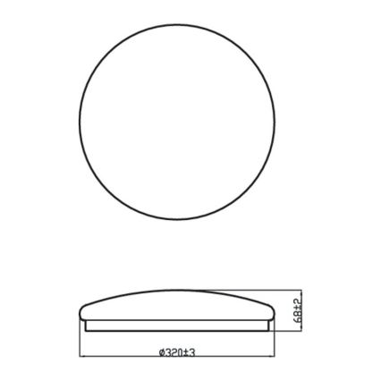 Philips - LED loftlampe MOIRE LED/17W/230V