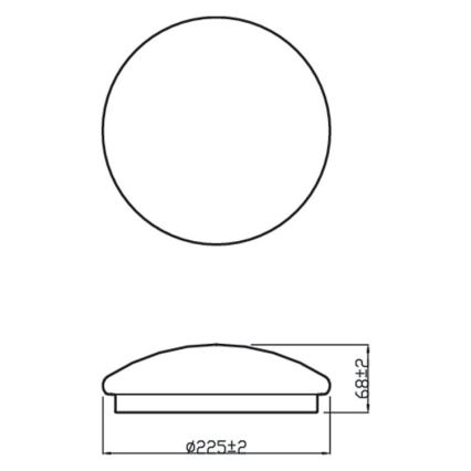 Philips - LED loftlampe MOIRE LED/6W/230V