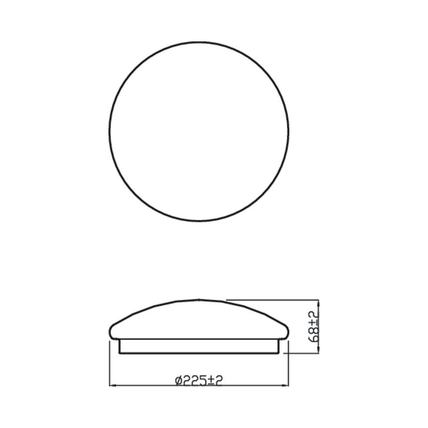Philips - LED loftlampe MOIRE LED/6W/230V