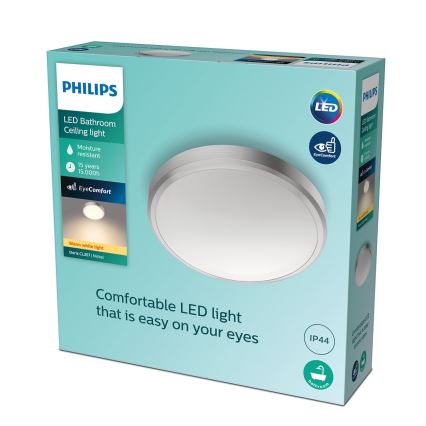 Philips - LED loftlampe til badeværelse LED/17W/230V 2700K IP44