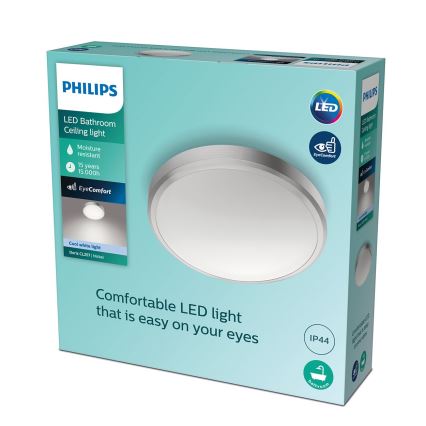 Philips - LED loftlampe til badeværelse LED/17W/230V 4,000K IP44