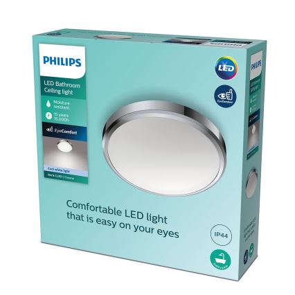 Philips - LED loftlampe til badeværelse LED/17W/230V 4000K IP44