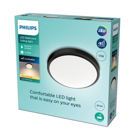 Philips - LED  loftlampe til badeværelse LED/17W/230V IP44