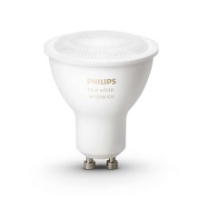 Philips - LED lysdæmper pære Hue WHITE AMBIANCE 1xGU10/5,5W 2200-6500K