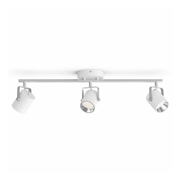 Philips - LED lysdæmper spotlys 3xLED/4.5W/230V