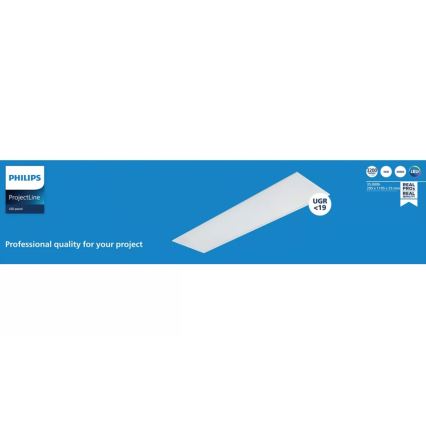 Philips - LED-panel til nedhængt loft PROJECTLINE LED/36W/230V 4000K 119x29,5 cm