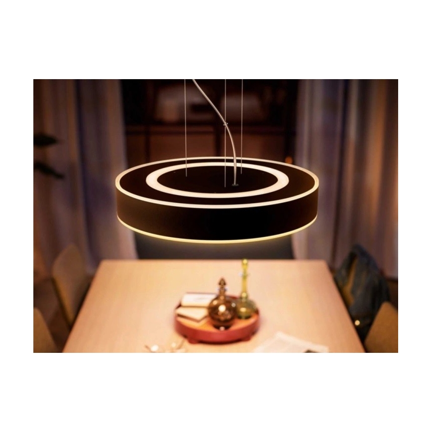 Philips - LED pendel dæmpbar Hue LED/33,5W/230V 2200-6500K sort + fjernbetjening