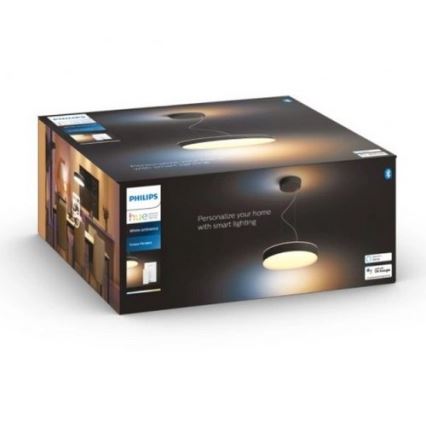 Philips - LED pendel dæmpbar Hue LED/33,5W/230V 2200-6500K sort + fjernbetjening