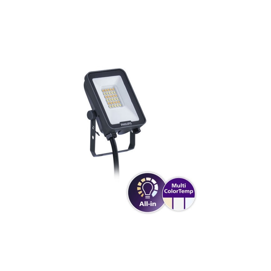 Philips - LED projektør LED/10W/230V 3000/4000/6500K IP65