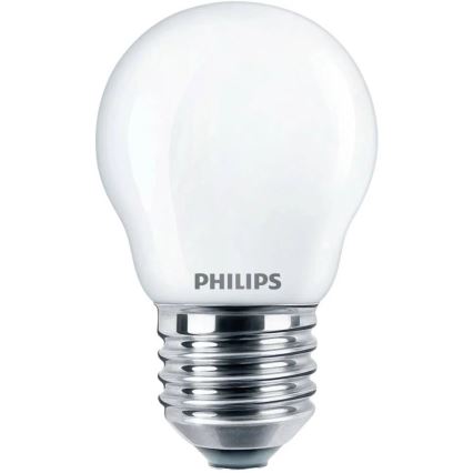 LED-pære Philips P45 E27/4,3W/230V 4000K