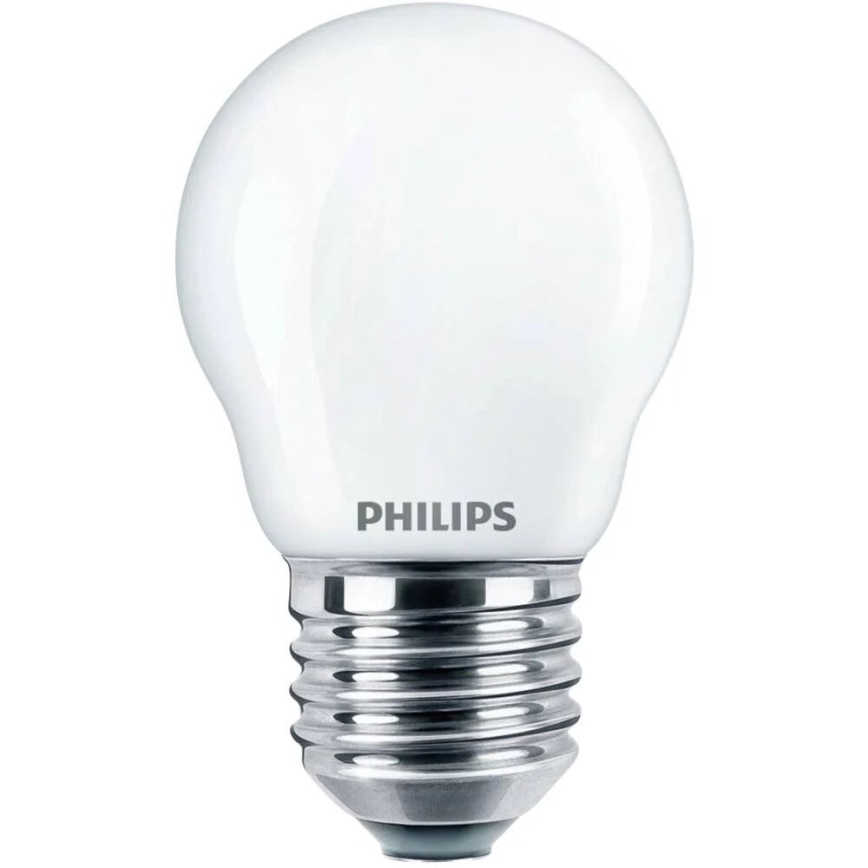 LED-pære Philips P45 E27/4,3W/230V 4000K