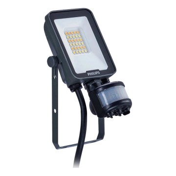 Philips - LED-reflektor med bevægelses- og skumringssensor LEDINAIRE ALL-IN LED/10W/230V 3000/4000/6500K IP65