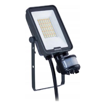 Philips - LED-reflektor med bevægelses- og skumringssensor LEDINAIRE ALL-IN LED/20W/230V 3000/4000/6500K IP65