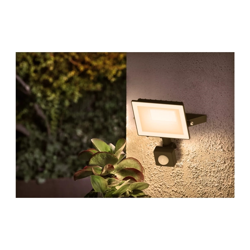 Philips - LED reflektor med sensor LOIS LED/20W/230V IP65 3000K