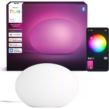 Philips - LED RGB dæmpbar bordlampe Hue FLOURISH White And Color Ambiance 1xE27/8,1W/230V 1000-20000K